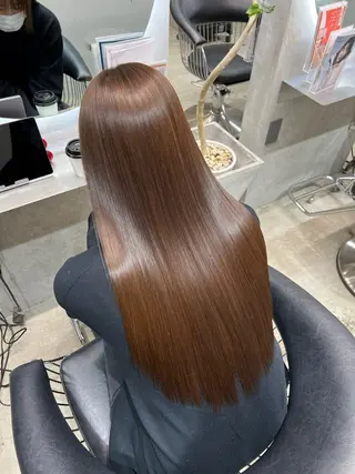 ロング カラー etora 渋谷所属・ワンホンヘア🇨🇳 髪質改善/itaruのヘアスタイル