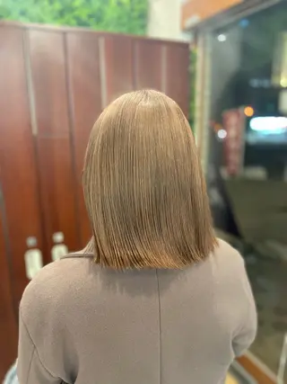 ミディアム カラー 🇰🇷韓国ヘア 🇰🇷ナミユウのヘアスタイル