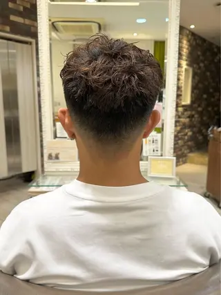 パーマ メンズ メンズパーマ特化🔥 ツイスパ/シャドウのヘアスタイル