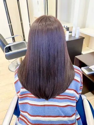 ロング カラー 太田 未来のヘアスタイル