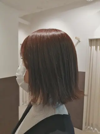 ミディアム カラー 【23時まで営業】 酒井啓佑のヘアスタイル