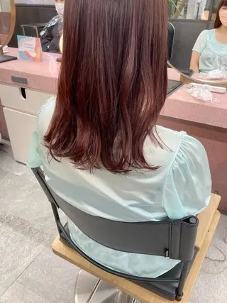 ミディアム カラー 小木曽智美 /ボブ/ショートのヘアスタイル