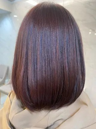 ミディアム おおつき ありかのヘアスタイル