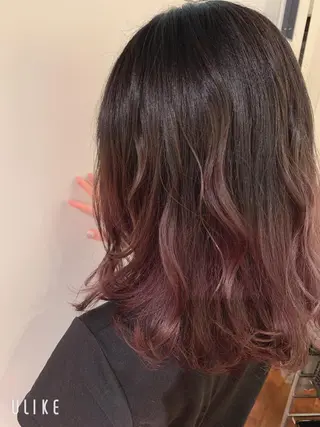 ミディアム 園 冬稀のヘアスタイル