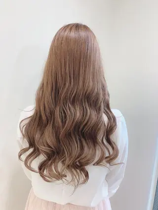 ロング 縮毛矯正/髪質改善 /韓国風　山川春輝のヘアスタイル