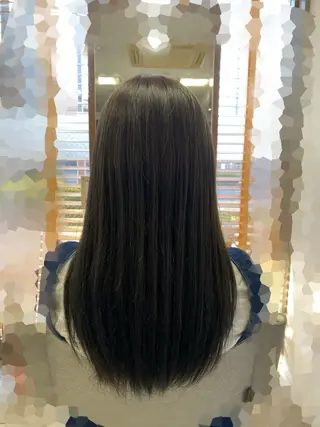 ロング カラー Aloa登戸所属・武田 学のヘアスタイル