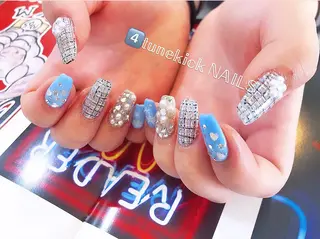 ネイル 4tunekick NAILS(フォーチュンキックネイルズ)所属・光森 淳子のネイルデザイン