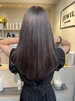 ロング カラー 廣田 悠太のヘアスタイル