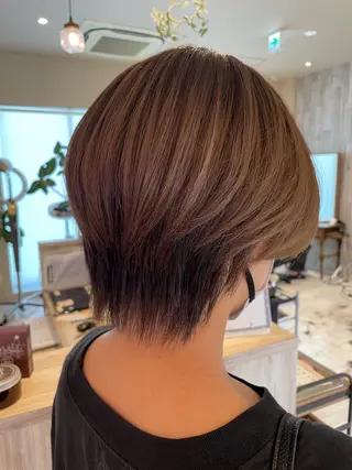 ショート RECEL 多治見店所属・RECIEL多治見店 松本恵美子のヘアスタイル