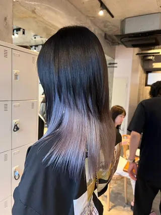 カラー ウルフとデザイン カラーの神のヘアスタイル