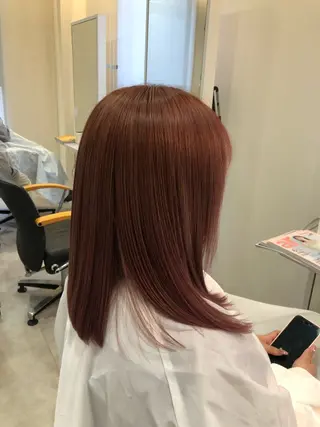 ミディアム REKO美容室所属・矢野 智子のヘアスタイル