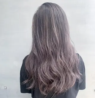 ロング カラー 宮永 智香のヘアスタイル