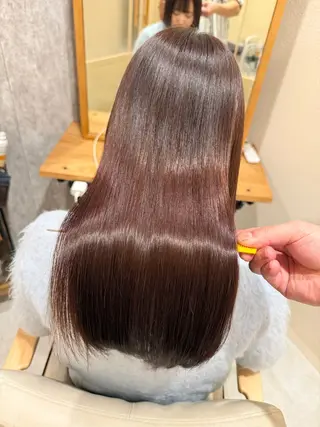 ロング サロウィン千葉店所属・髪質改善 艶髪🔵ﾌｾﾅｵﾔのヘアスタイル