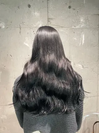 ロング カラー 艶髪/透明感🪽 DISCO🪽のヘアスタイル