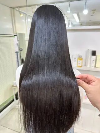 ロング 髪質改善/レイヤー ストウシンゴのヘアスタイル