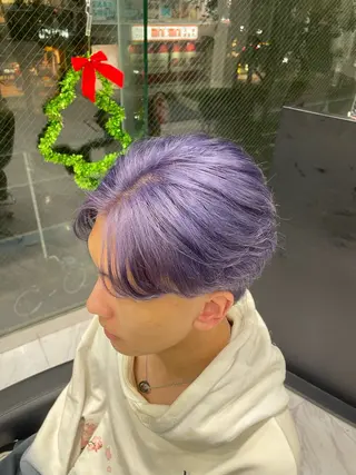 カラー メンズ 🐥くまがい💛 ダブルカラー／パーマのヘアスタイル