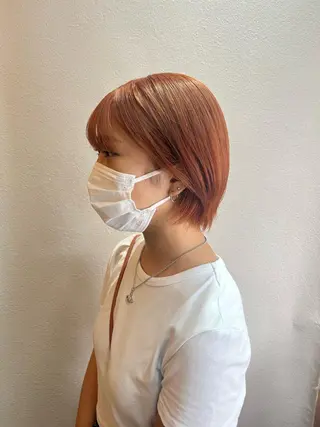 ショート カラー Maison Land所属・KANA MIYOSHIのヘアスタイル