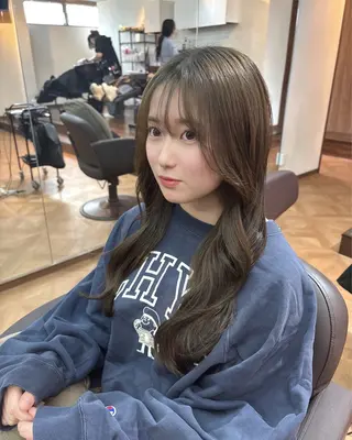 ロング カラー 髪質改善カラー｜ レイヤー｜小寺 葵のヘアスタイル