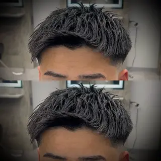 カラー パーマ メンズ Bel.crow by ALEAP所属・岡山メンズ美容師 Kazukiのヘアスタイル