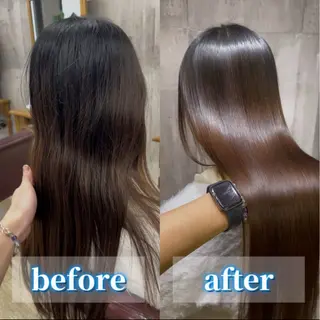 ロング 下野 将大のヘアスタイル