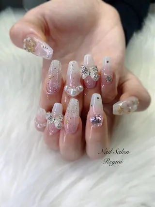 ロング 渡瀬 帆乃香のネイルデザイン