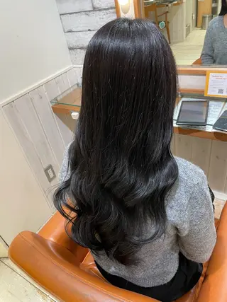 ロング カラー 清水　ちひろ ✄トップスタイリストのヘアスタイル