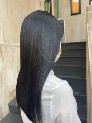 ロング 髪質改善&美髪カラー ボブ&ロングRYOのヘアスタイル