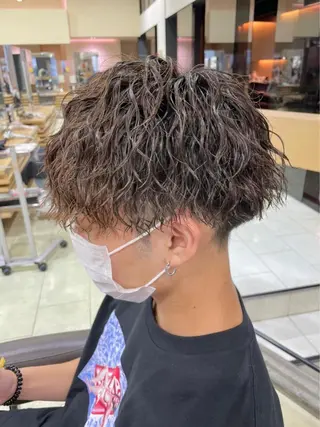 パーマ メンズ メンズカット松戸/韓 国/メンズパーマ航太のヘアスタイル