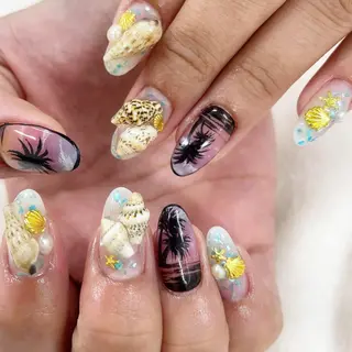 ネイル Nail salon Atlantica所属・Nail salon ✩ ｱﾄﾗﾝﾃｨｶのネイルデザイン