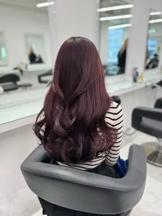 ロング カラー ダメージレスハイ トーン💖kanonのヘアスタイル