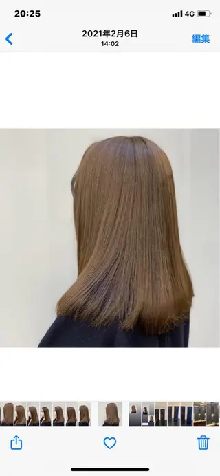 ロング カラー アトリエニューヨーク所属・ヘッドスパ大好き 美容師🌿堀江のヘアスタイル