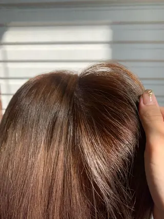 ミディアム ワタナベ アオイのヘアスタイル