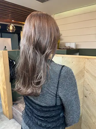 カラー 【ボブ】縮毛矯正/ 船橋駅5分/鈴木杏美のヘアスタイル