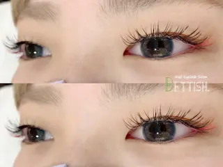 マツエク・マツパ BETTISH. HARUKA☺︎のマツエク・マツパデザイン