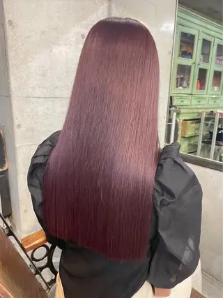 ロング カラー MUSASHI ブリーチカラー◎のヘアスタイル