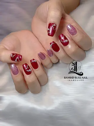 ネイル BAMBOO BLISS 研修用のネイルデザイン