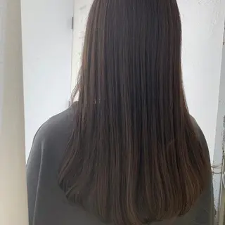 ロング カラー fio マナミのヘアスタイル