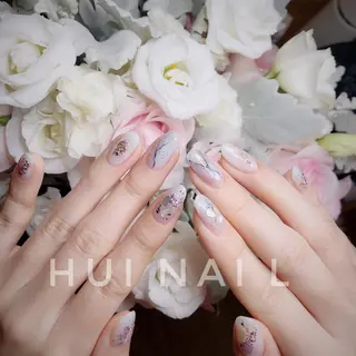 ミディアム めぐみのネイルサロン 惠のネイルデザイン