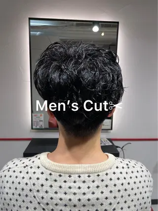 ショート パーマ メンズ メンズパーマ/カラー /須藤　大貴のヘアスタイル