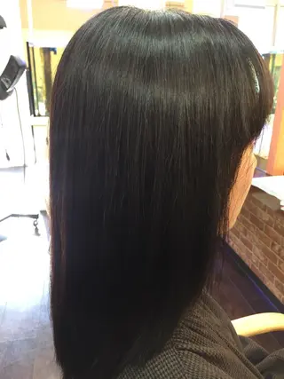 セミロング パーマ 桧山 真のヘアスタイル