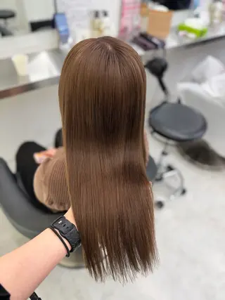 カラー 透ける透明感カラー 🎀anju/渋谷のヘアスタイル