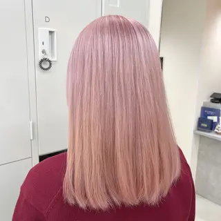 セミロング ユイナ 🕊NaVI ベージュ/透明感のヘアスタイル