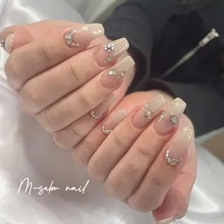 ネイル 韓国/網紅/パーツ M-salonのネイルデザイン