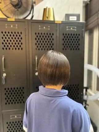 ショート 透明感カラー/似合 わせカット🤍ヒナタのヘアスタイル