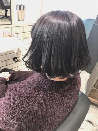 ショート カラー ヤマナカ エリカのヘアスタイル