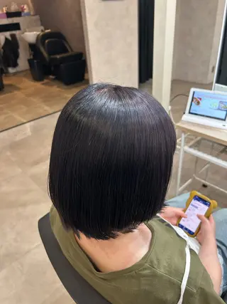 ショート カラー 石原 侑季のヘアスタイル
