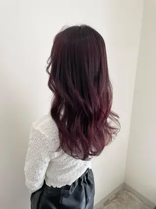 ロング カラー 髪質改善/縮毛矯正 /青山　早希🐾のヘアスタイル