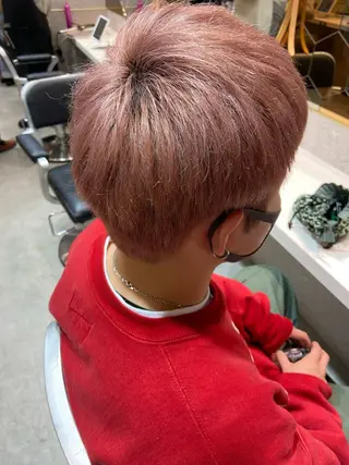 カラー 新宿/韓国ヘア 中明度カラー/かやのヘアスタイル