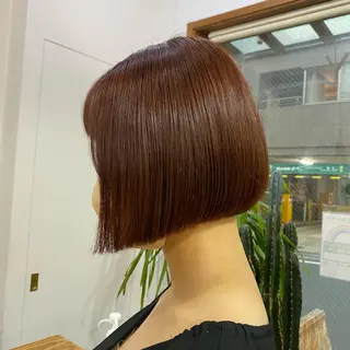 ショート カラー 🪭risa 暖色/レイヤー🪭のヘアスタイル