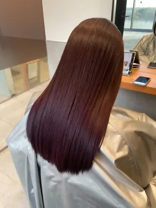 ミディアム カラー ヘアアレンジ ミニボブ/ブリーチ 🌈MISATOのヘアスタイル